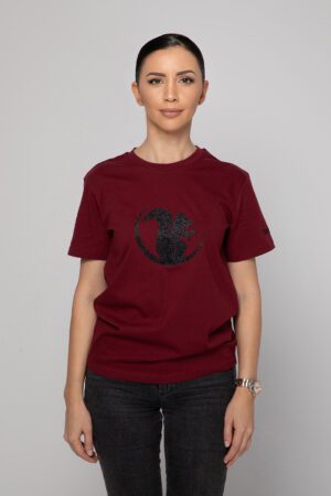 Claret дамска тениска в бордо