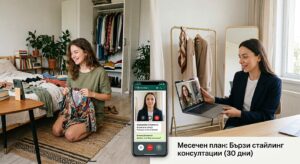 Онлайн стайлинг консултация, месечен план, Стилист, styleanelia